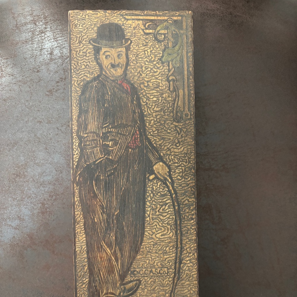 1920-1930s Charlie Chaplin Gloves Box
